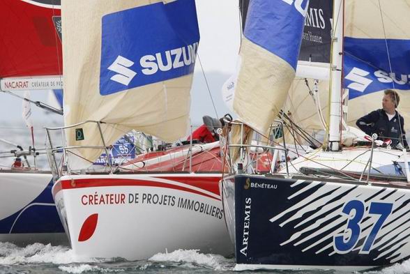 парусные новости, регата Le Solitaire du Figaro, армель ле кле